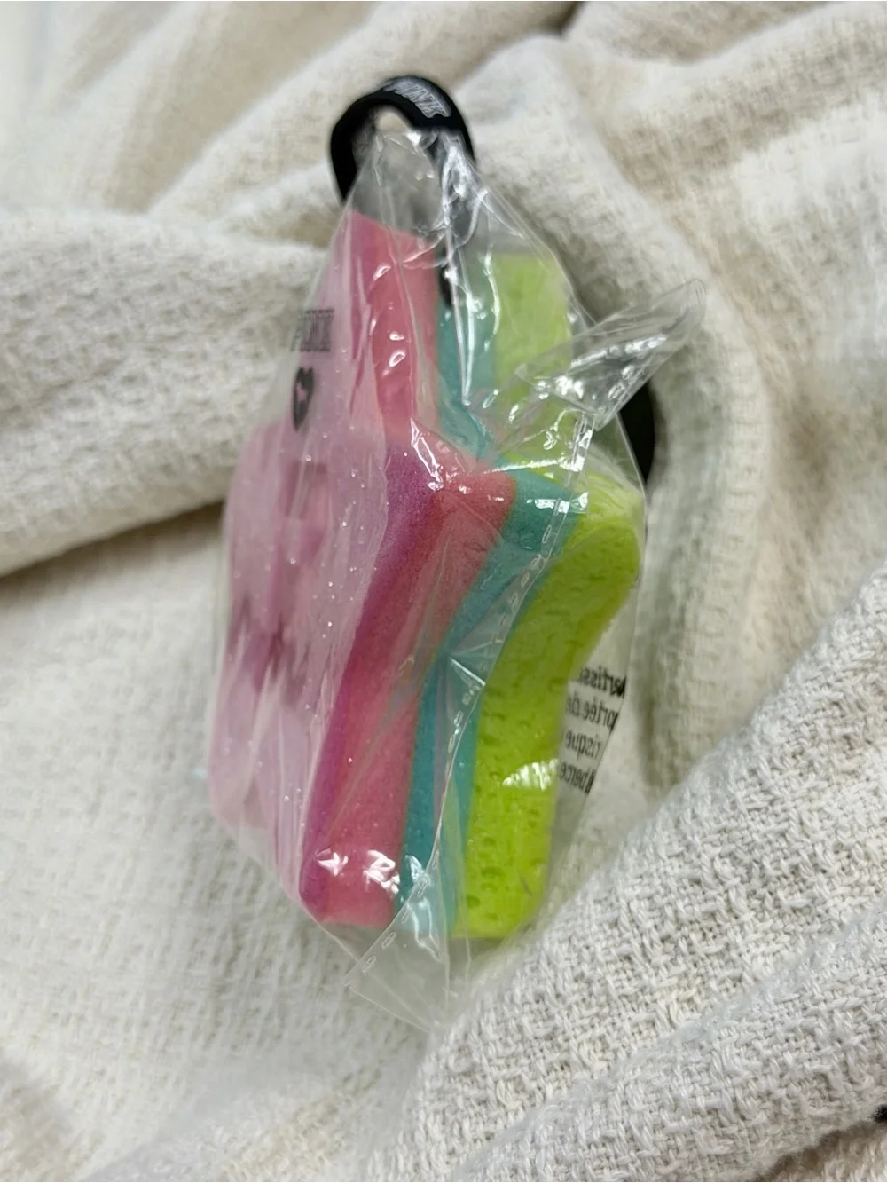 Vintage Y2K PINK Bubble Babes Sophie Star Sponge NIP